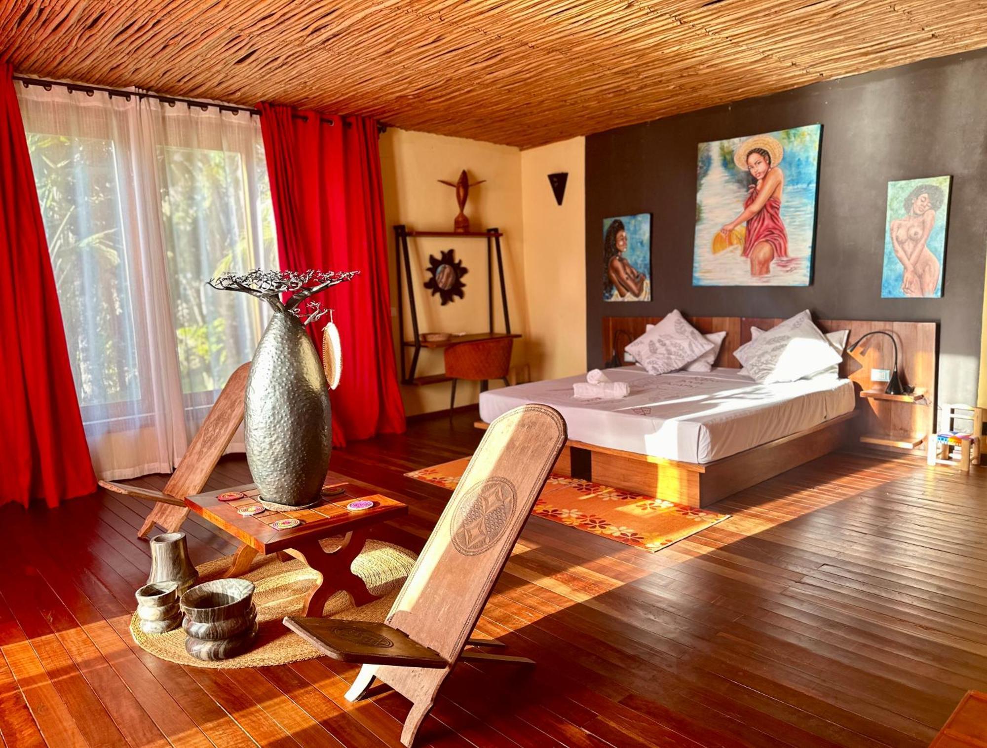 纳提奥拉绿色小屋 Ile Sainte-Marie 外观 照片